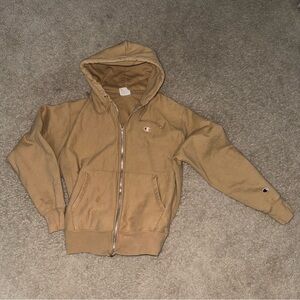 Champion Tan Hoodie
